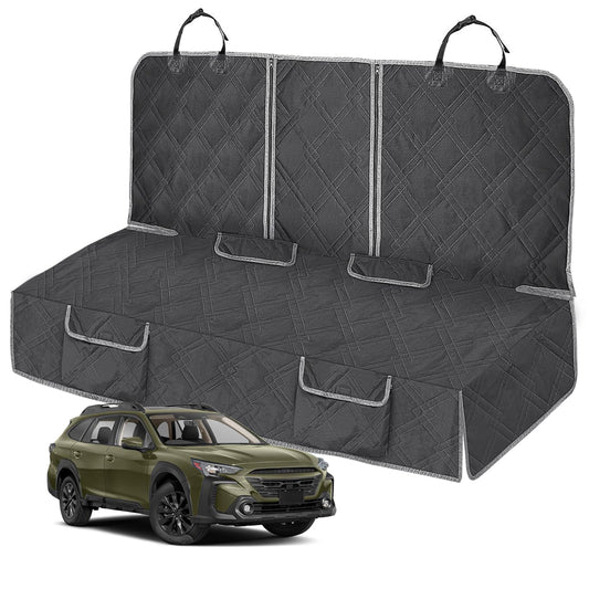 Kistrba Dog Car Seat Cover Compatible with Subaru Outback 2014-2024 Waterproof Pet Bench Seat Cover for Back Seat 600D Heavy Duty Scratch Proof Nonslip Truck Seat Covers for Dogs